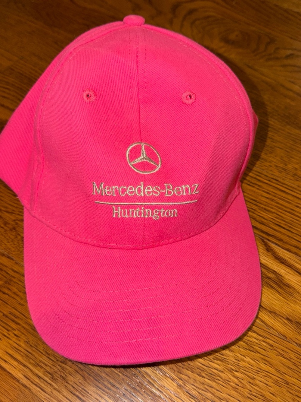 Hot Pink Mercedes-Benz Baseball Cap — BRAND NEW, NEVER WORN!